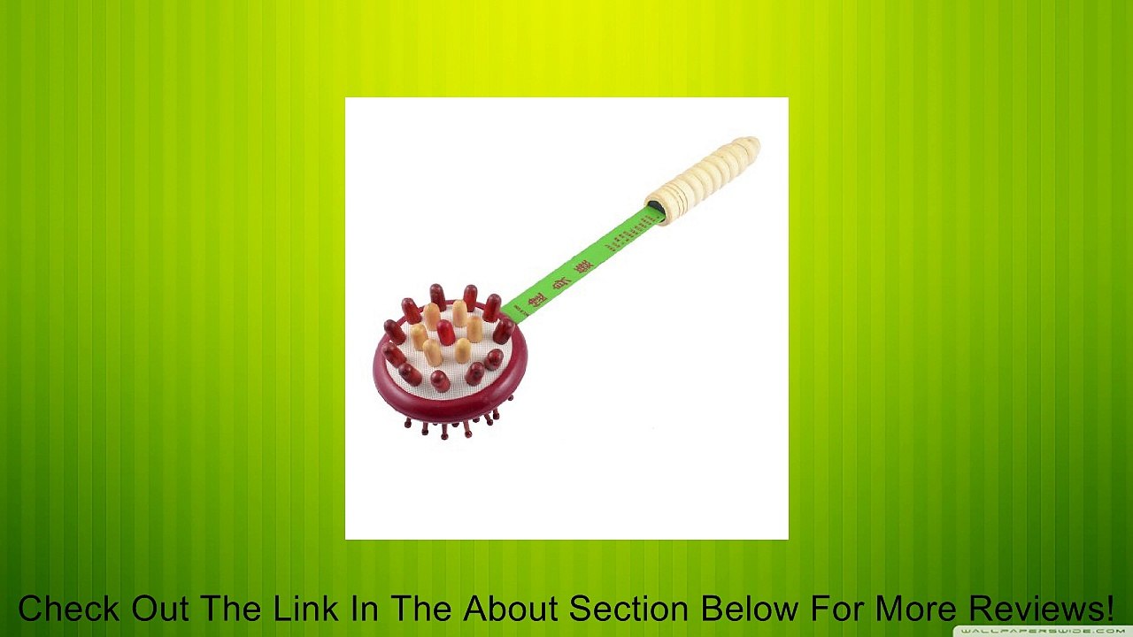 Nonslip Wood Handle Double Sided Body Fitness Neck Tapping Massage Hammer 11.8" Review