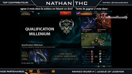 Live THC (Jeux LoL , Rust , Prison Architect, etc..)