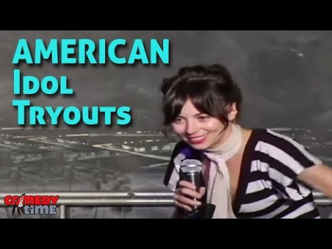 Stand Up Comedy by Natasha Leggero - American Idol Tryouts