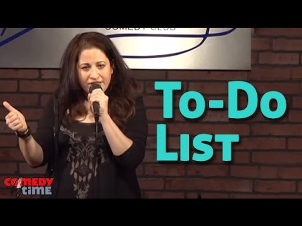 Stand Up Comedy By Poppi Kramer - To-Do List