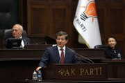 Başbakan Davutoğlu, Grup Toplantısında Konuşuyor