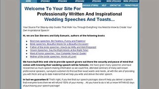 Wedding Speech 4 u Review - weddingspeech4u.com