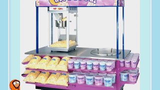 Gold Medal 2951 Combo Cotton Candy Popcorn Cart