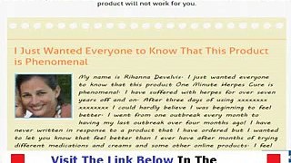 One Minute Herpes Cure Review My Story Bonus + Discount