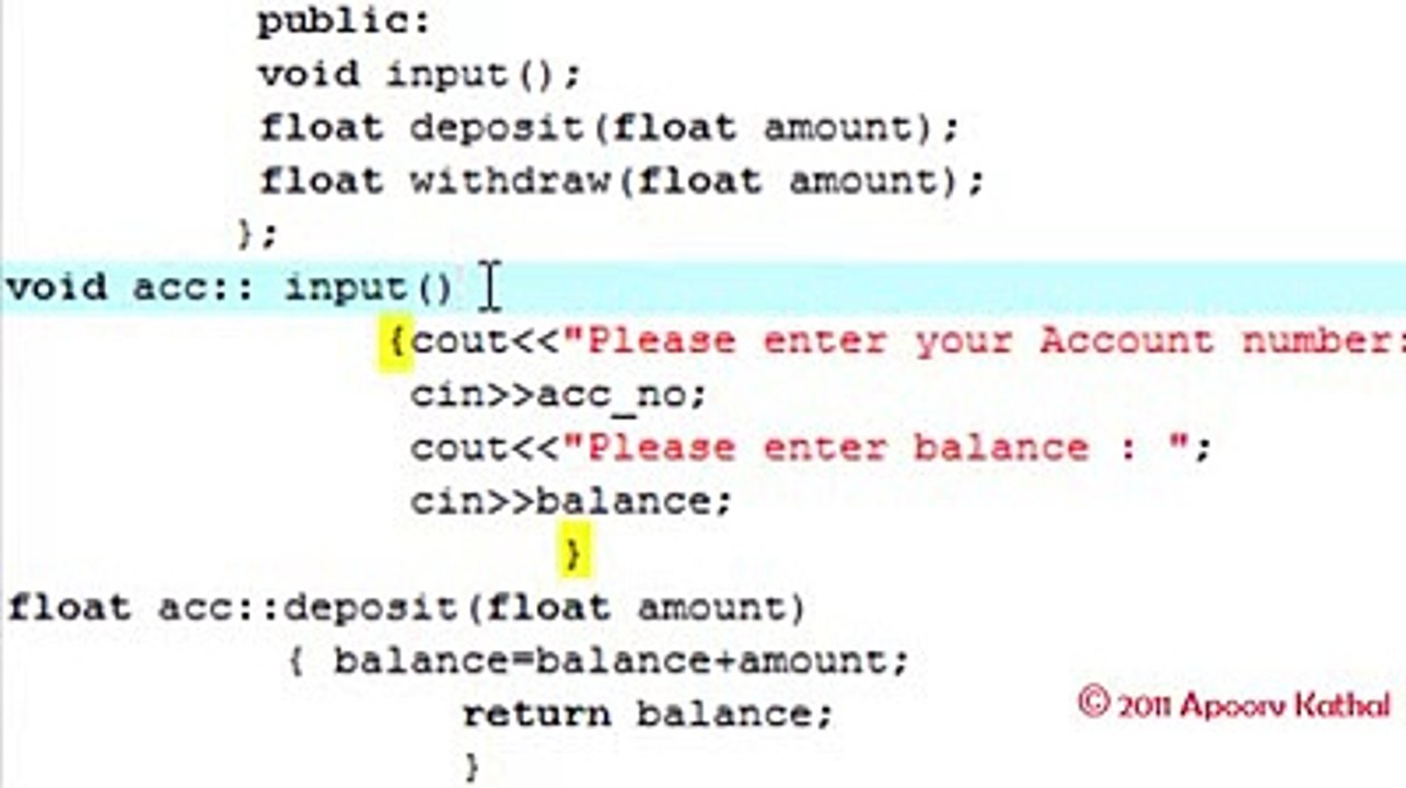 Part- 32 Outside Class Definition