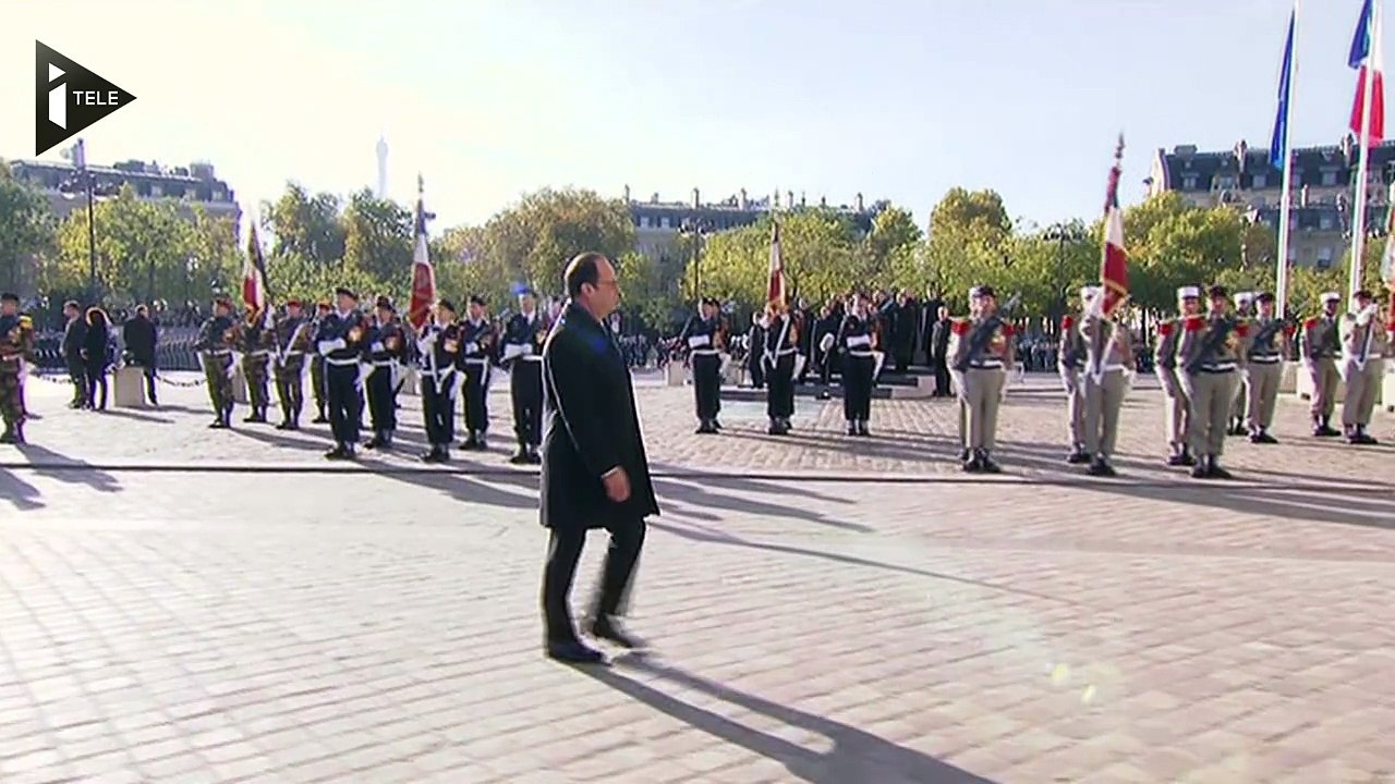 L'hommage de François Hollande au soldat inconnu