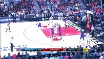 Derrick Rose Makes Amazing Mid Air Fake and Dime to Noah