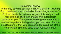 OXO Good Grips Salad Spinner, Large, Clear Review