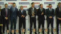 Cristiano Ronaldo y Diego Simeone protagonistas en la entrega de los premios Marca