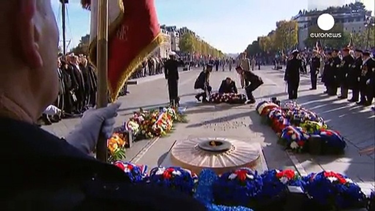 Gedenken an die gefallenen Soldaten des Ersten Weltkriegs