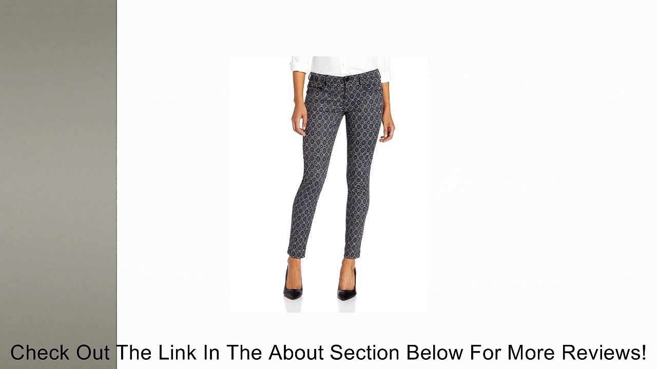 ELIE TAHARI Women's Ramona Genoa Printed Pant, Black, 0 Review