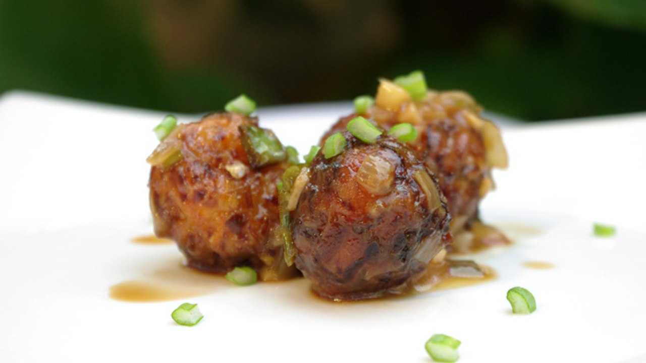 Manchurian recette de boules de légumes chinoises