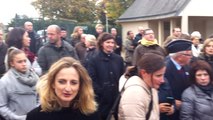 Les écoliers chantent la Marseillaise pour le 11-Novembre