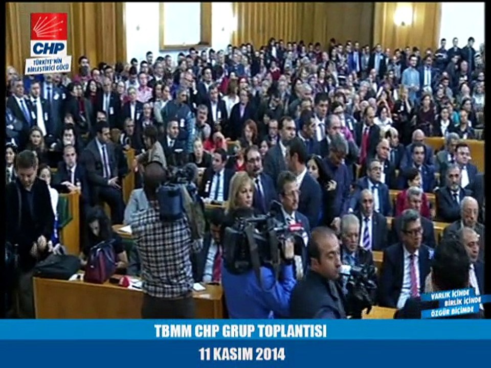 TBMM CHP GRUP TOPLANTISI 11/11/2014