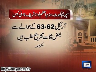 Dunya News - SC issues written orders on PM disqualification case