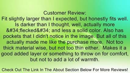 District Made Men's Two-Toned Cardigan Sweater Review