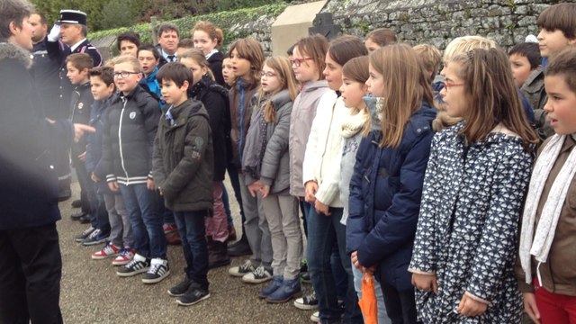 Commémoration du 11-Novembre à Pont-l'Abbé