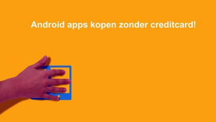 Apps kopen in Google Play zonder creditcard