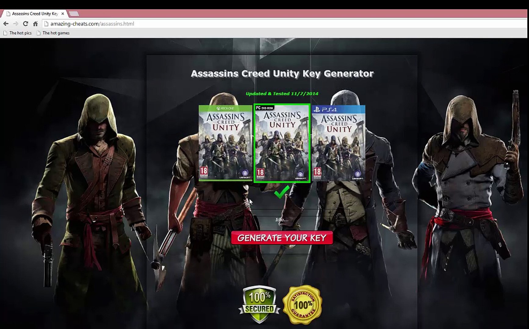Assassin's Creed Unity Key Generator - video Dailymotion