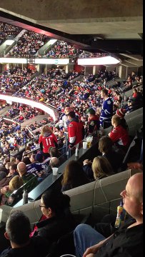 Ice Hockey fans fight Maple Leafs vs Ottawa Senators Fan fight Nov 9th 2014