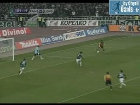 Panathinaikos 0-0 Lens Dcontre lensois