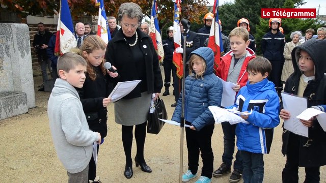 Paimpol. 7 enfants de l'école de Kérity à la commémoration