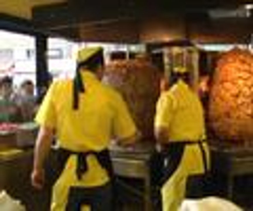 Samsun'da döner izdihamı