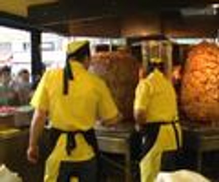 Samsun'da döner izdihamı