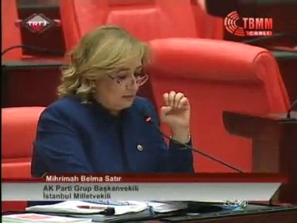 Belma Satır Ak Parti Grup Başkan Vekli Organ Bağışı Haftası İle İlgili TBMM Genel Kurulunda Konuşma Yapıtı