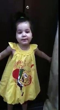cute baby saying go nawaz go