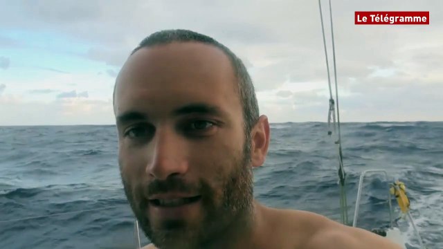Route du Rhum. Fabrice Amédéo : Ça envoie du lourd sur SNCF Géodis-Newrest