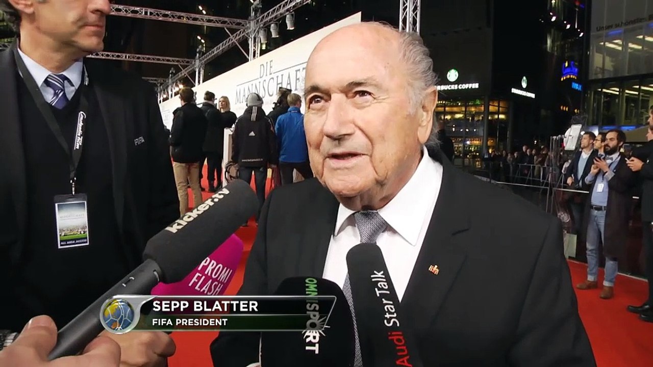 Blatter: 'Ein Film mit viel Emotionen'