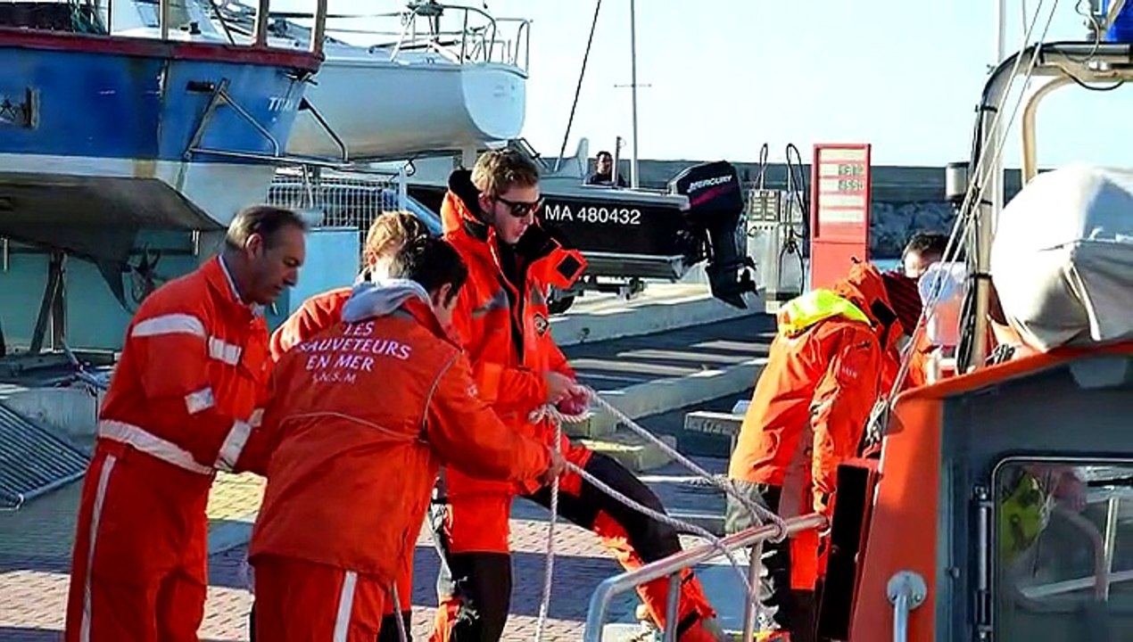 Station SNSM PALAVAS les Flots formation novembre 2014