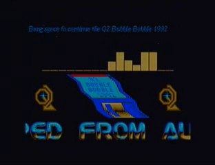 Atari Intro: Q2 Bubble Bobble Intro 1992