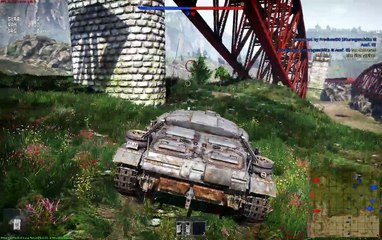 Warthunder tank battle game play