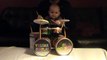 Adorable baby drummer plays Pantera
