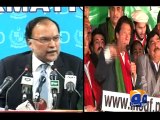 Imran should not drag national institutions into political dispute: Iqbal-Geo Reports-11 Nov 2014