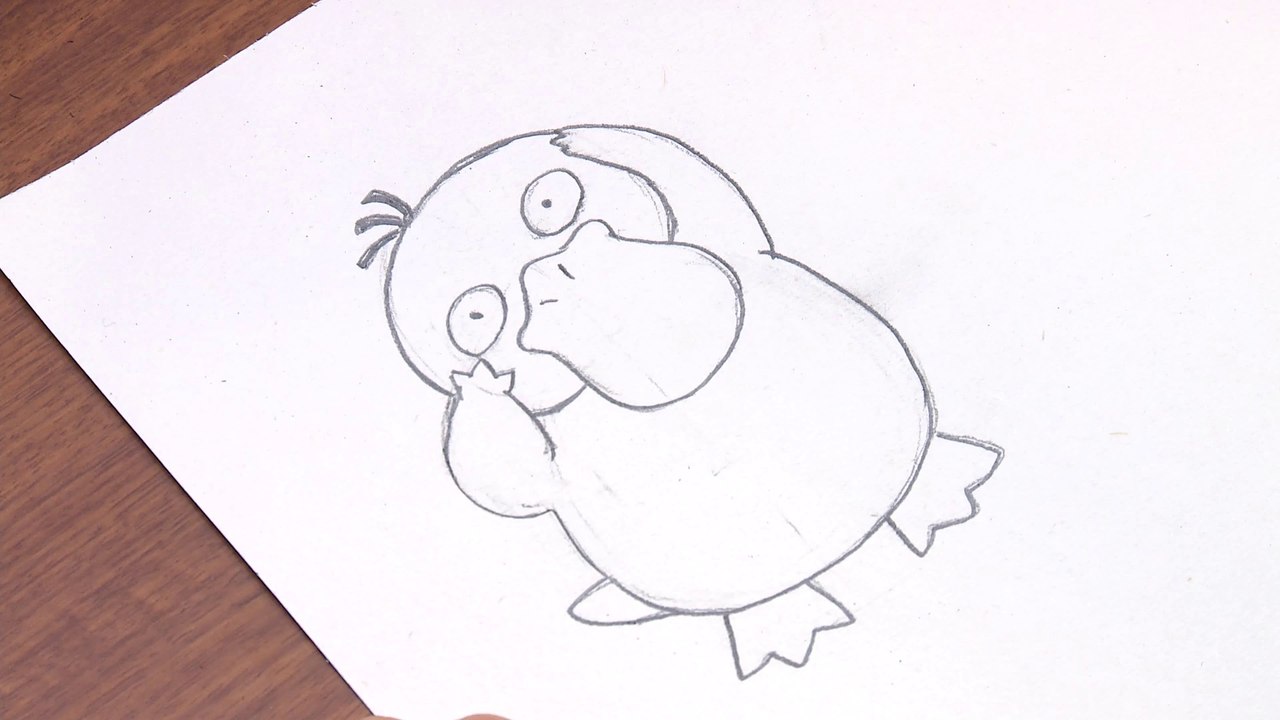 Dessin : Dessiner Psykokwak de Pokémon