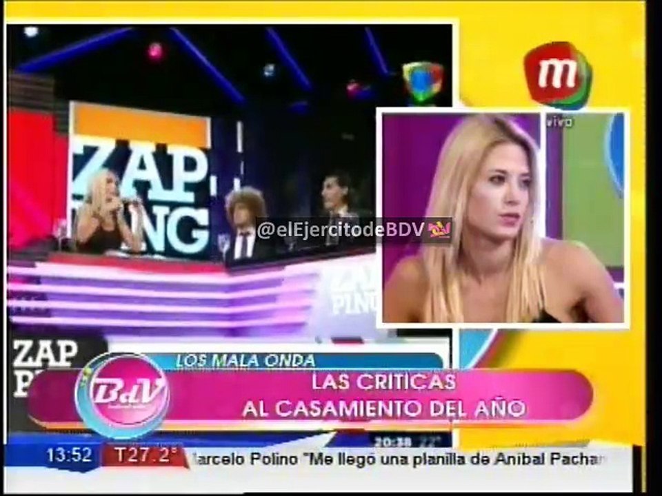 Los medios criticaron el casamiento de Jésica Cirio