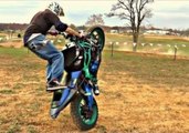 Stunt Riders Experiment With Dirt Tires on New Terrain