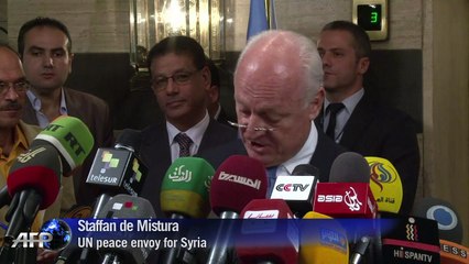 UN Syria envoy pushes for freeze on fighting in Aleppo