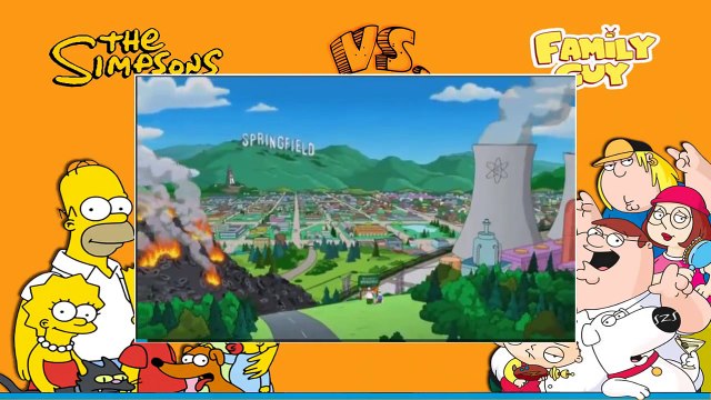 The Simpsons/Family Guy Crossover - Comic Con 2014