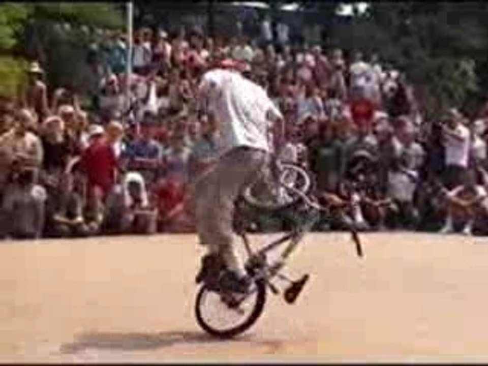 Freestyle bmx