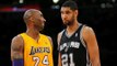 Kobe Bryant, Tim Duncan to meet for the 78th time