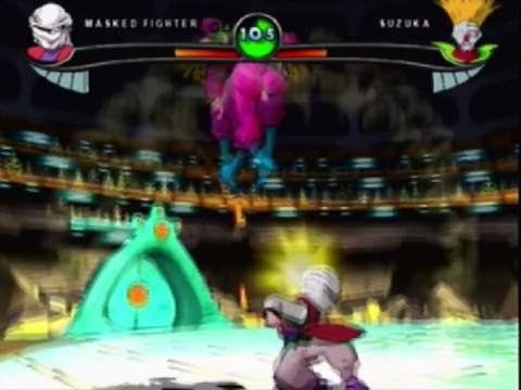 Genkai The Masked Fighter VS Demon In A Yu Yu Hakusho Dark Tournament Match / Battle / Fight