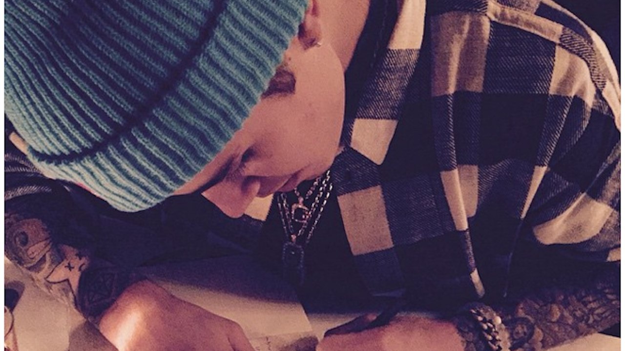 Justin Bieber Reveals A Page From His Diary