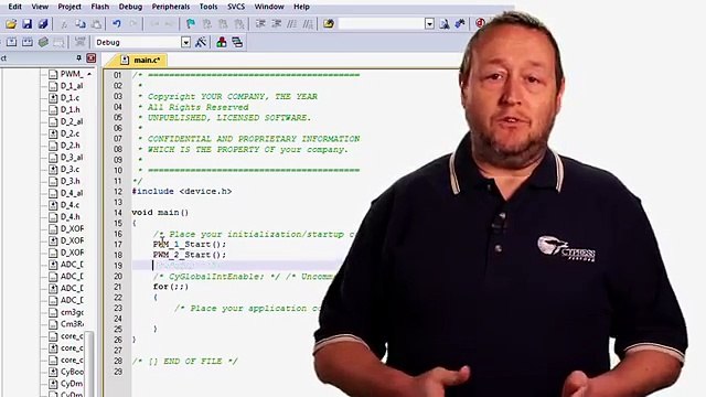 Cypress PSoC® Creator 101 - Lesson 7: IDE Export