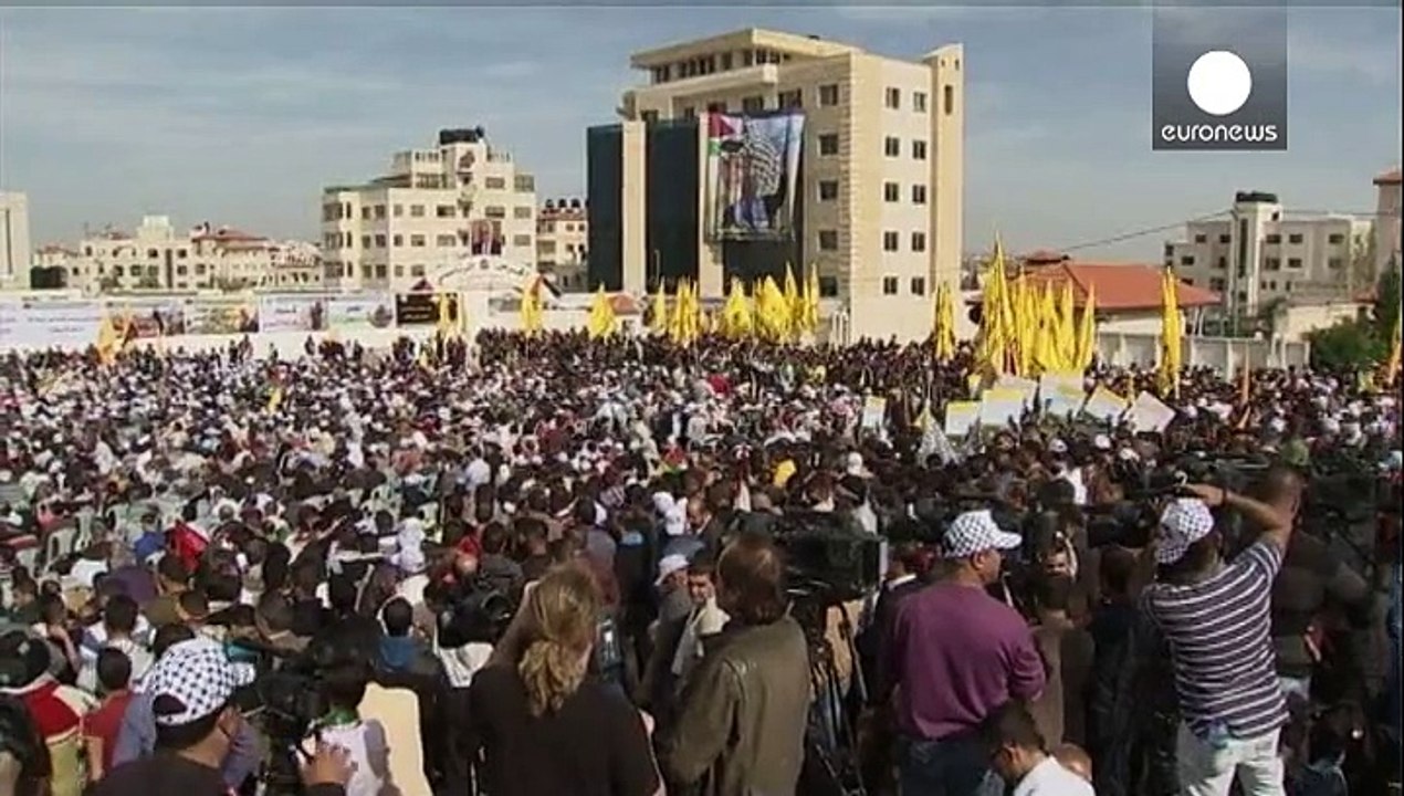 'Genau wie die Israelis': Abbas beschuldigt Hamas bei Arafat-Gedenkfeier