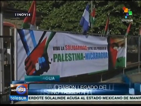 Conmemoran en Nicaragua legado del líder palestino Yasser Arafat