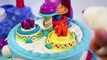 Play Doh Sweet Shoppe Cake Makin' Station and Play Doh Magic Swirl Ice Cream Shoppe Hasbro Toys